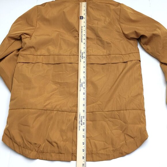 Killion Men's Mustard Yellow Anorak Jacket Hooded Zip and Snap Closure Pockets M - Picture 6 of 9